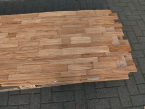 Spaltholz Paneel Eiche hell 2